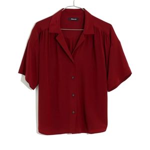 Madewell Silk Camp Shirt